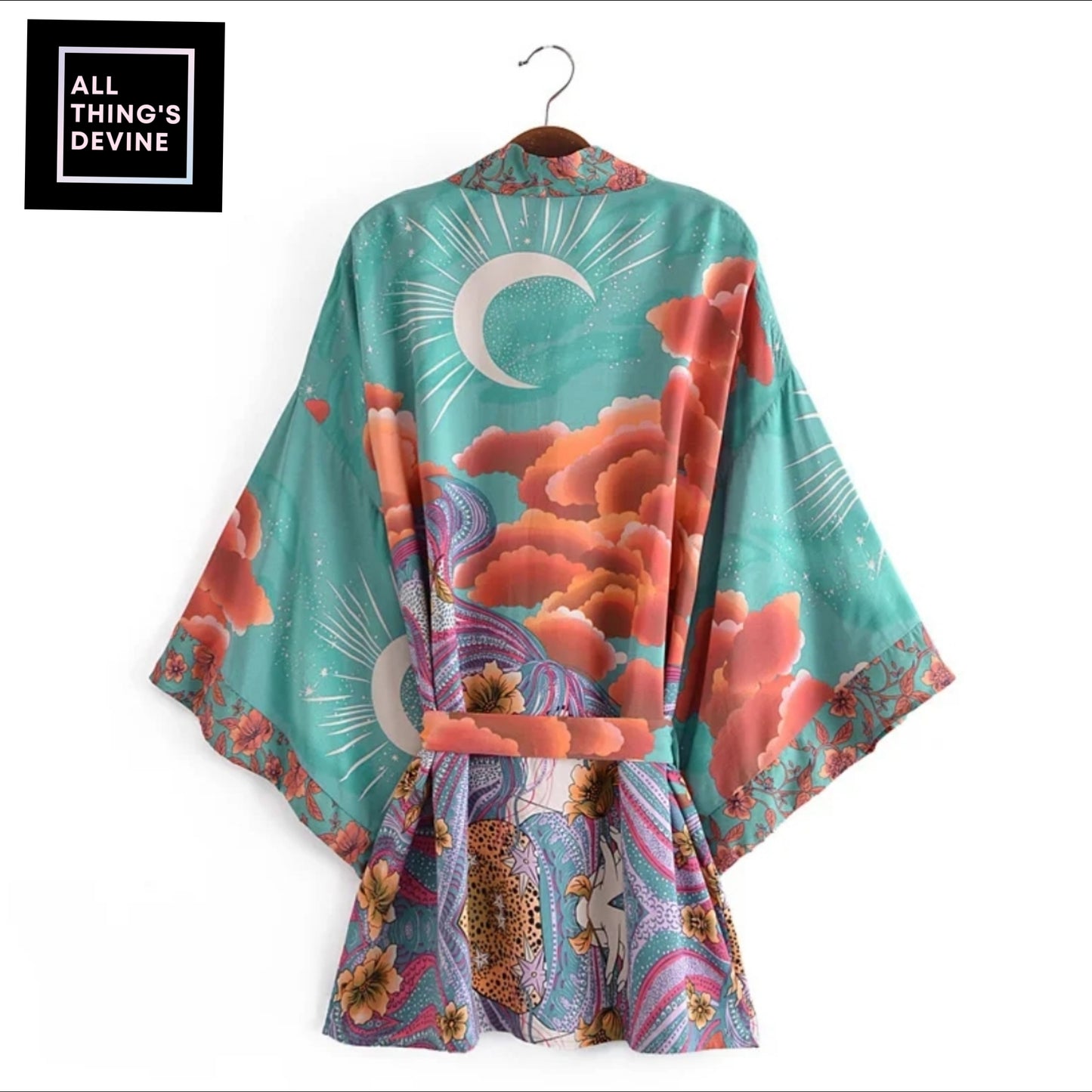 Bohemian Kaftan Jacket Cotton