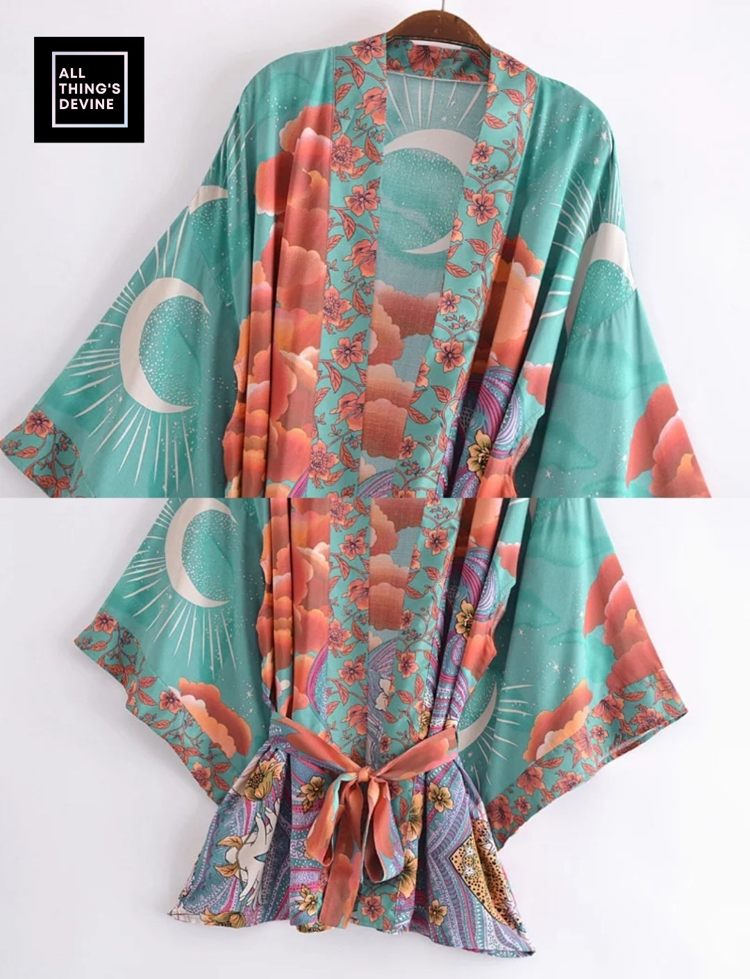 Bohemian Kaftan Jacket Cotton