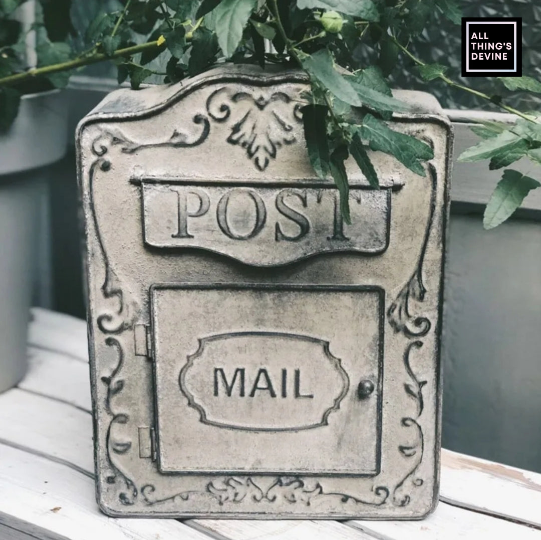 Gardening| Yard: Letter Box Metal Vintage look