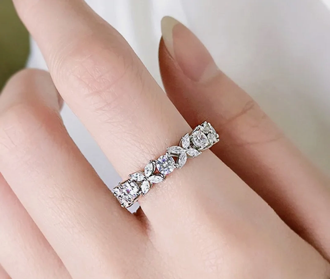 Fine Jewellery|Bling - Moissanite Silver 925 Ring