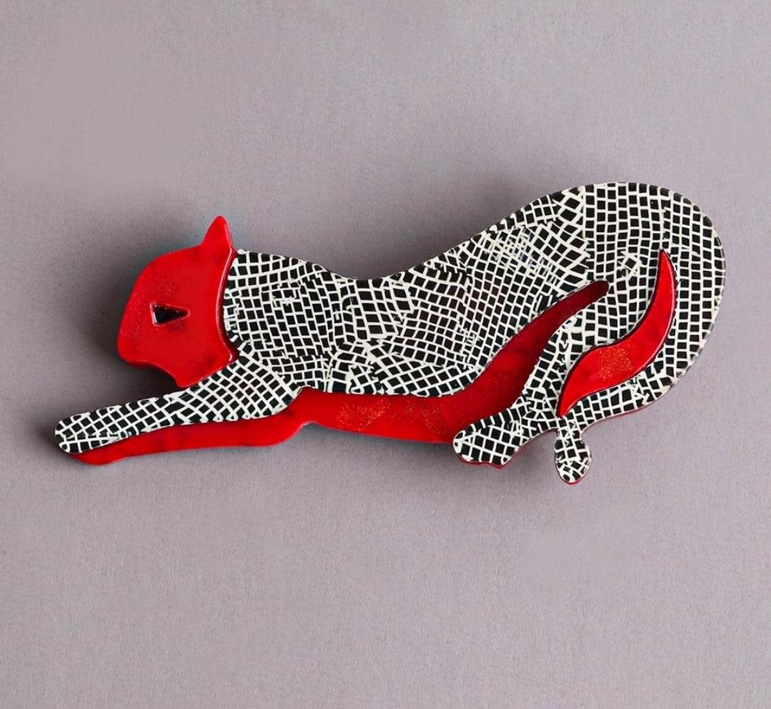 Brooch | Lapel Pin - Leopard