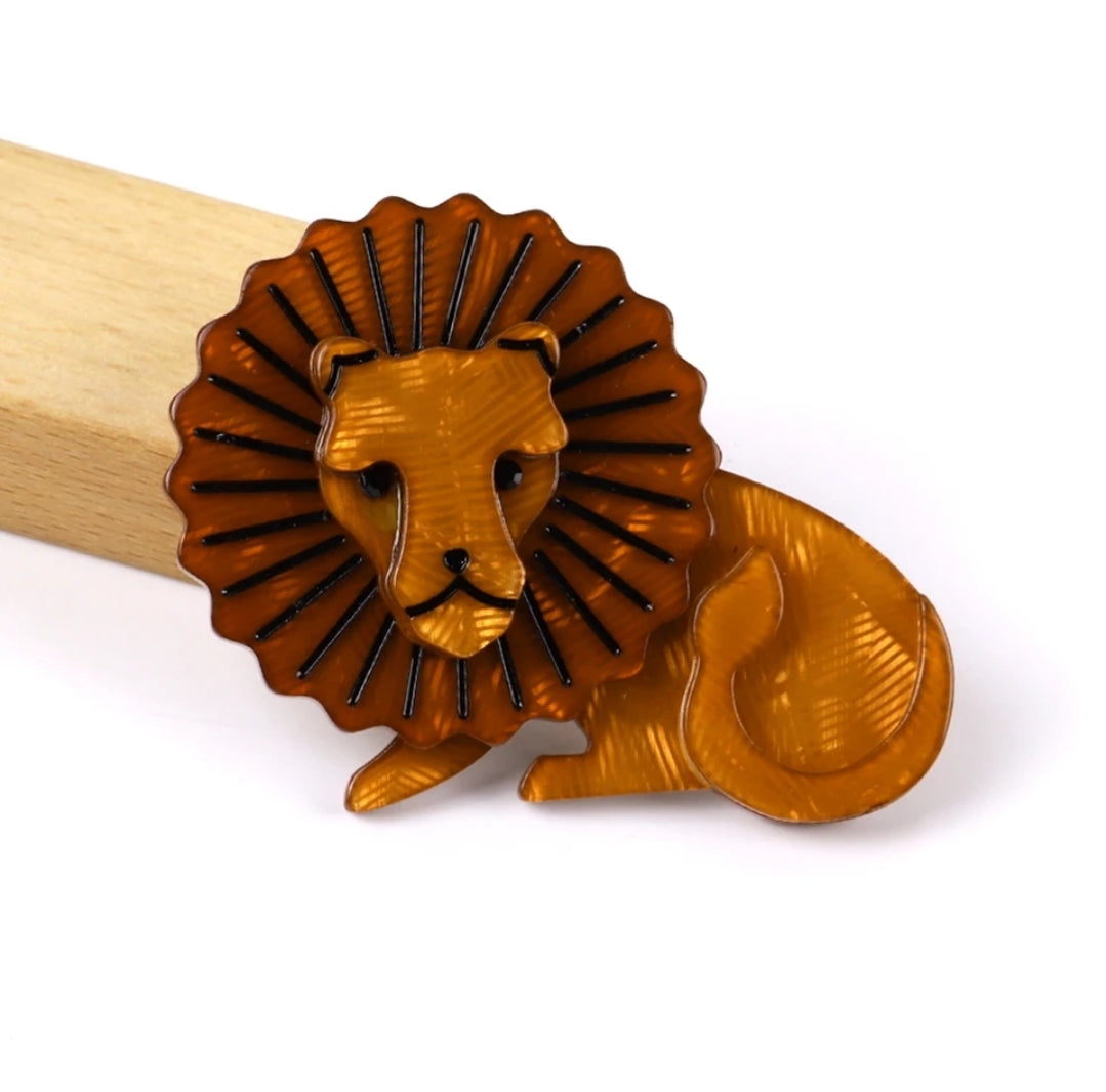 Brooch | Lapel Pin - Lion