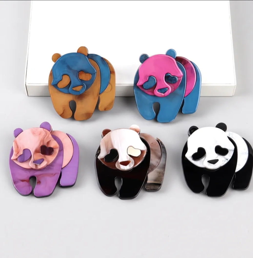 Brooch | Lapel Pin - Panda