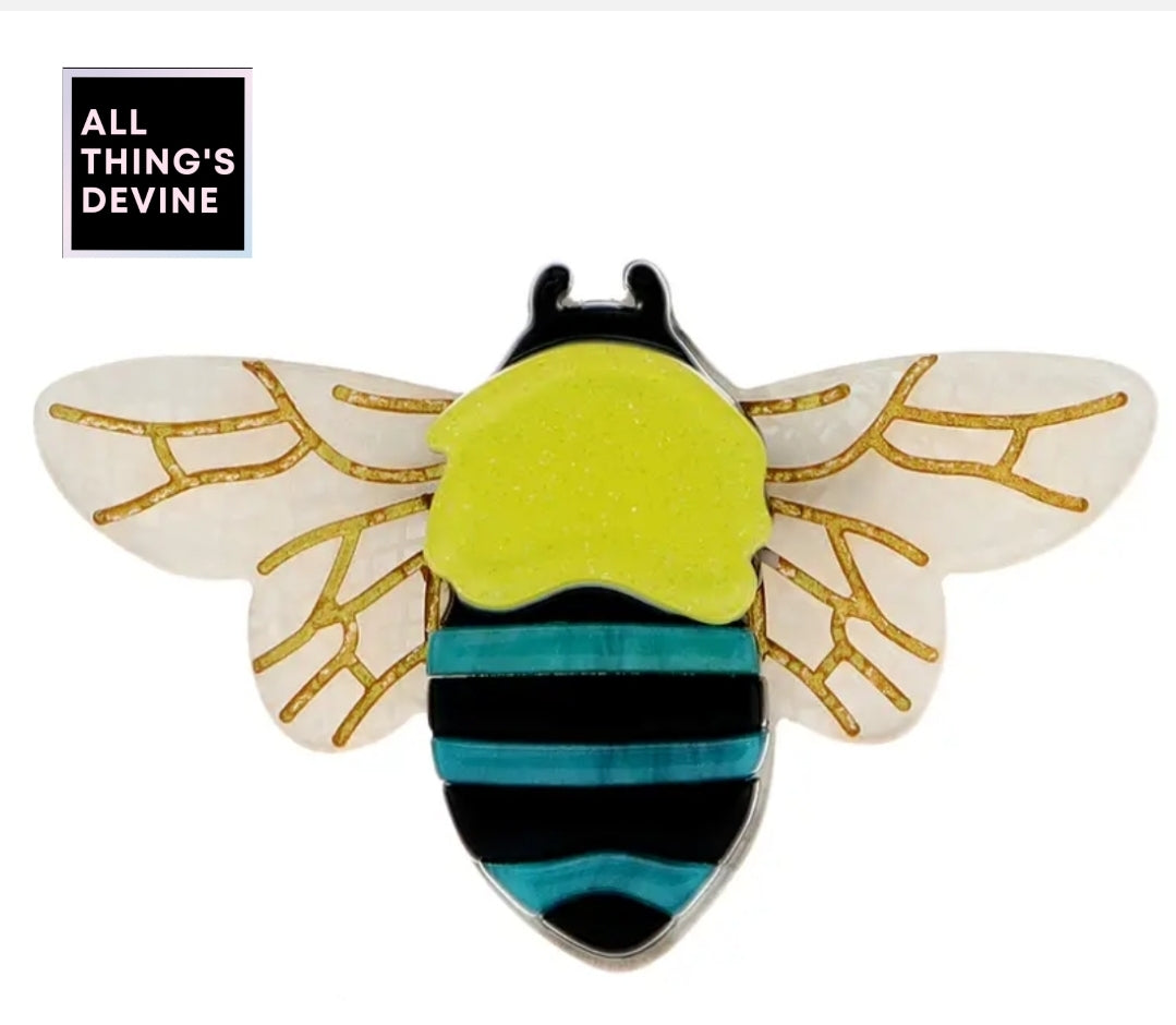 Brooch | Lapel Pin - Bumble Bee