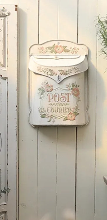 Shabby Chic Metal Letter Box