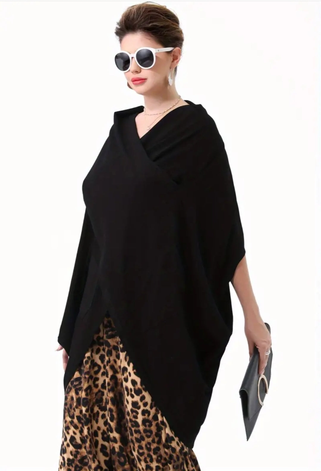 Plus Size Women's Wear - Must have Black Layering Jacket