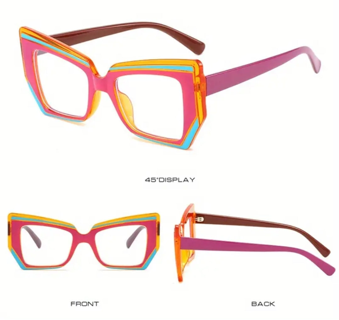 Glasses - Prop Statement Accessory Multicoloured