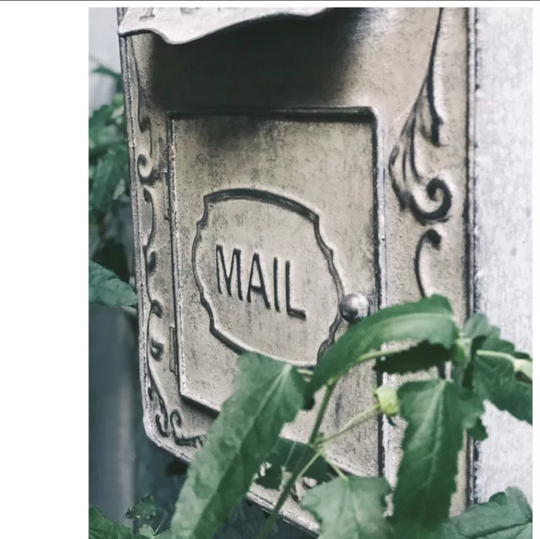 Gardening| Yard: Letter Box Metal Vintage look