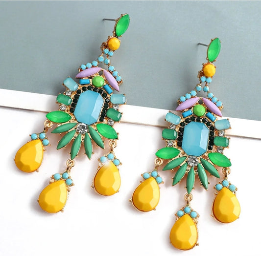 Bright Summer Fashion Earrings