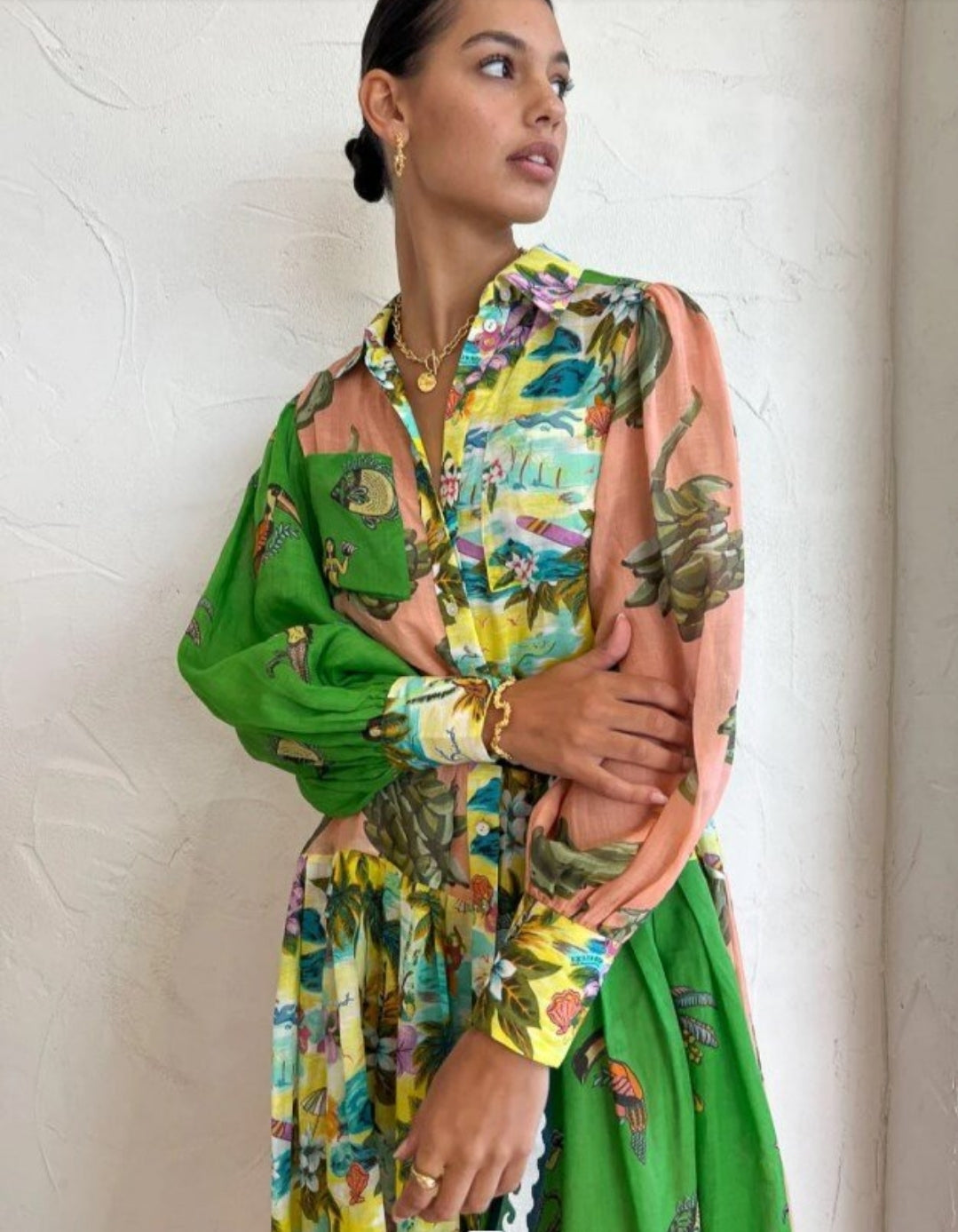 Designer Inspired Long Island Tropicana Dress