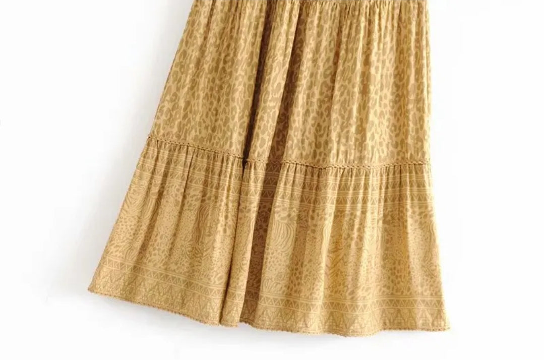 Boho Gypsy Long Skirt | S M L