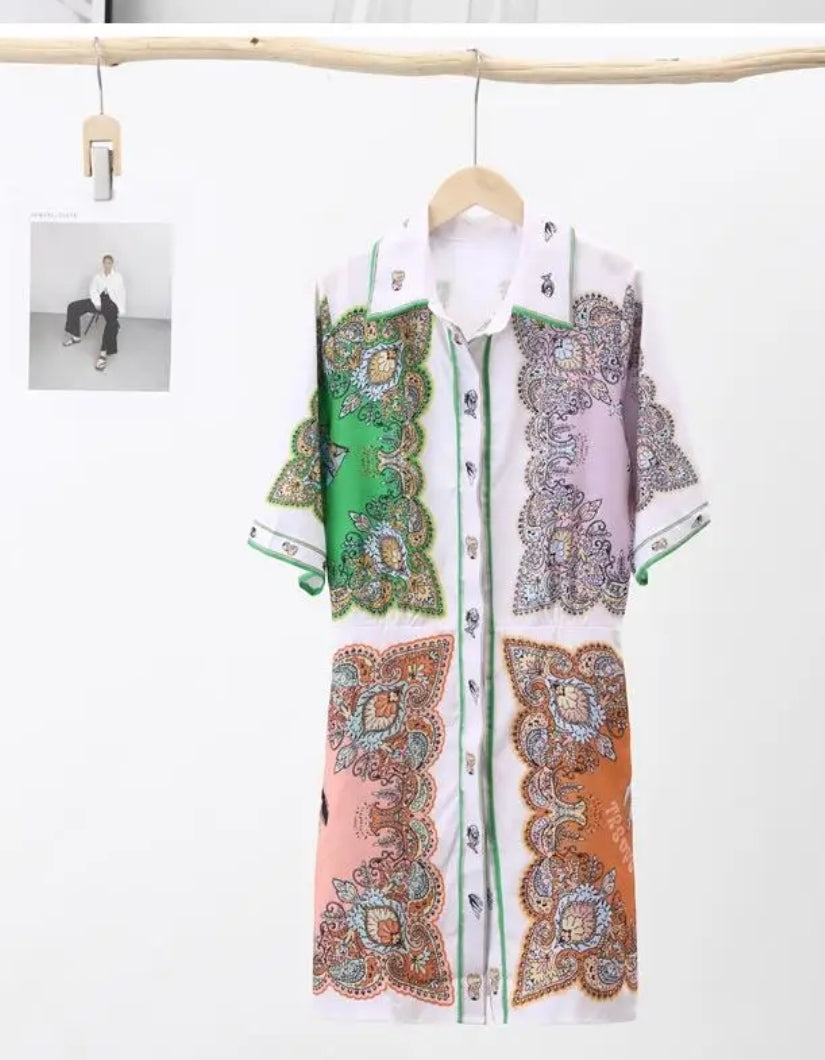 Australian Design (Alem^is) Trippy Troppo Designer Dupe Dress