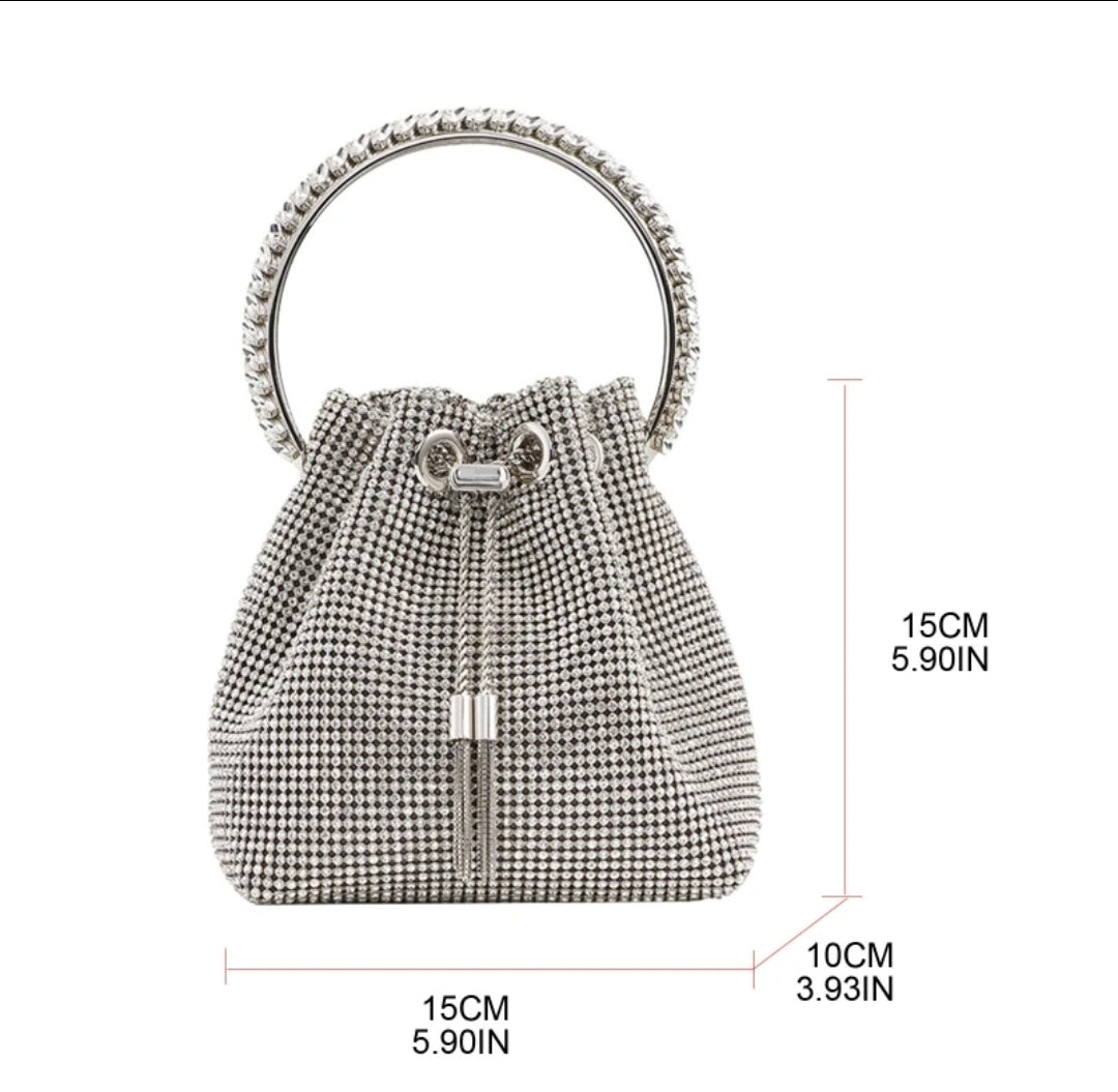 Rhinestone Evening bag - Diamond Bling