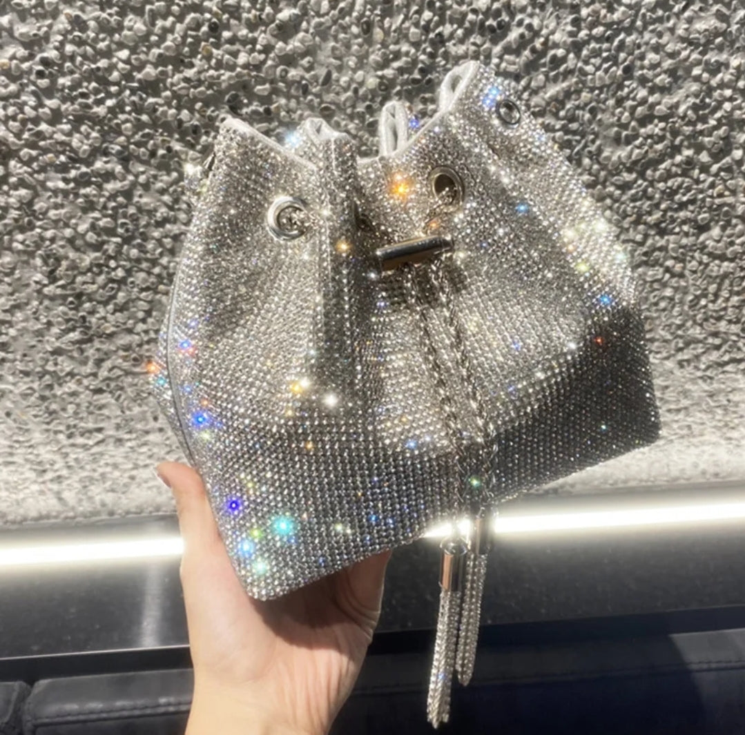 Rhinestone Evening bag - Diamond Bling