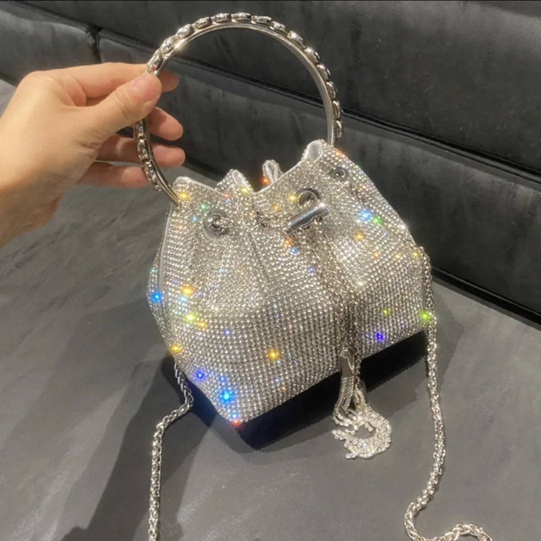 Rhinestone Evening bag - Diamond Bling