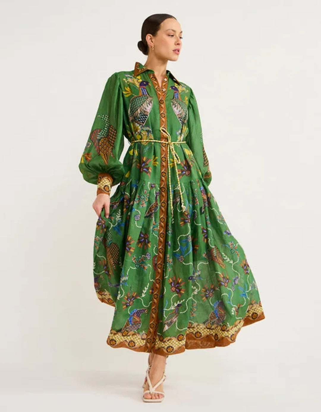 Alemais Australian design Dupe- The Birdie Shirt Dress| S M L XL